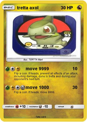 Pokemon tretta axol