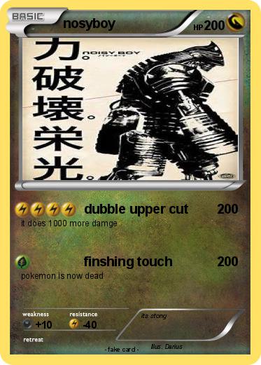 Pokemon nosyboy
