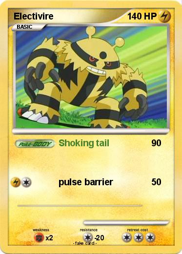 Pokemon Electivire