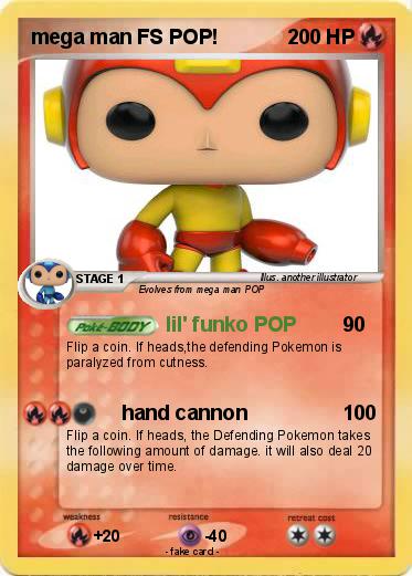 Pokemon mega man FS POP!