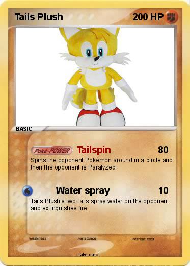 Pokemon Tails Plush