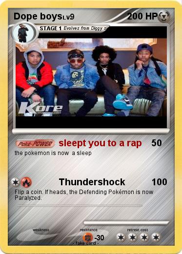 Pokemon Dope boys