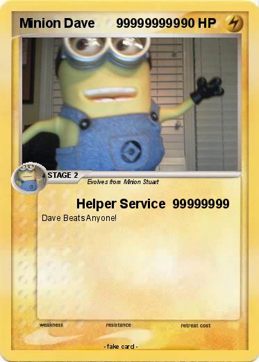 Pokemon Minion Dave      999999999