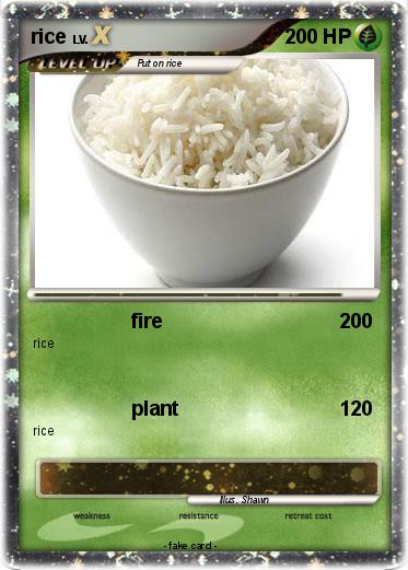 Pokemon rice