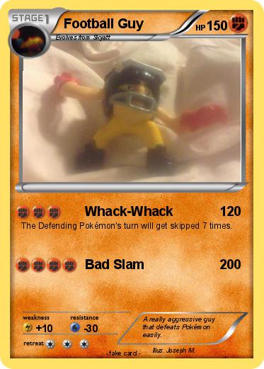 Pokemon Football Guy
