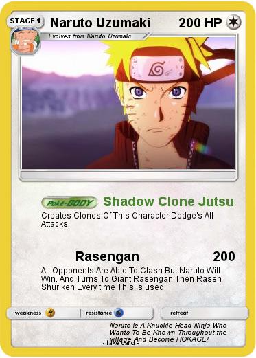 Pokemon Naruto Uzumaki