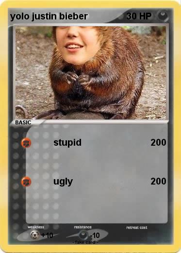Pokemon yolo justin bieber