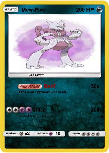 Pokemon Mew-Five