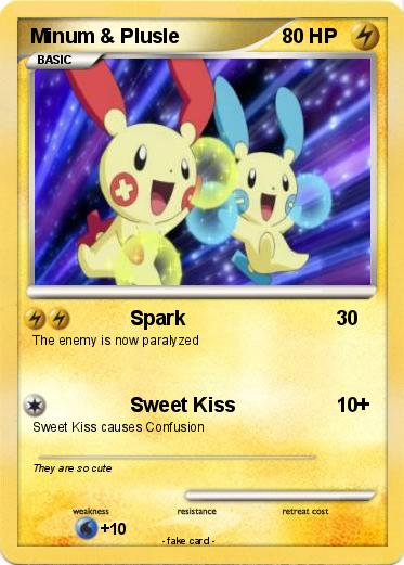 Pokemon Minum & Plusle