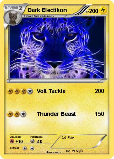Pokemon Dark Electikon