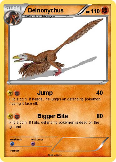 Pokemon Deinonychus