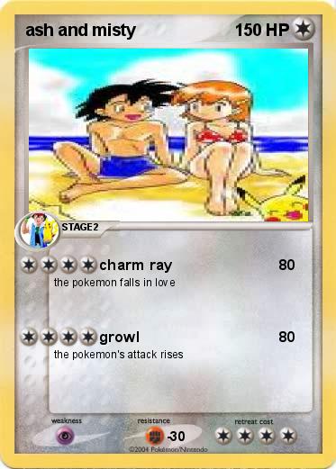 Pokemon ash and misty