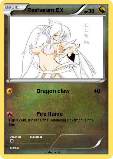 Pokemon Resheram EX