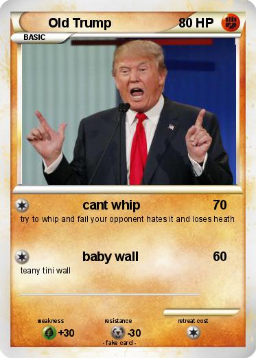 Pokemon Old Trump