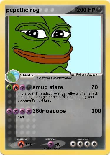 Pokemon pepethefrog