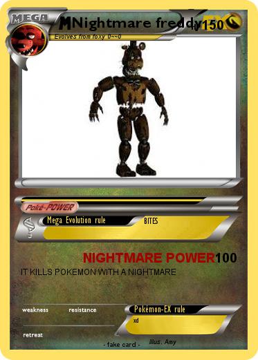 Pokemon Nightmare freddy