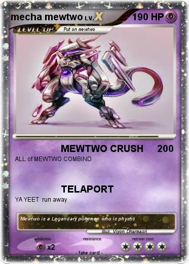 Pokemon mecha mewtwo