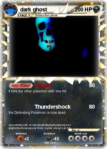 Pokemon dark ghost