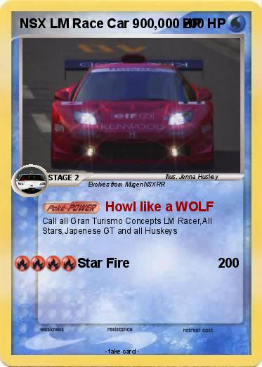 Pokemon NSX LM Race Car 900,000 HP