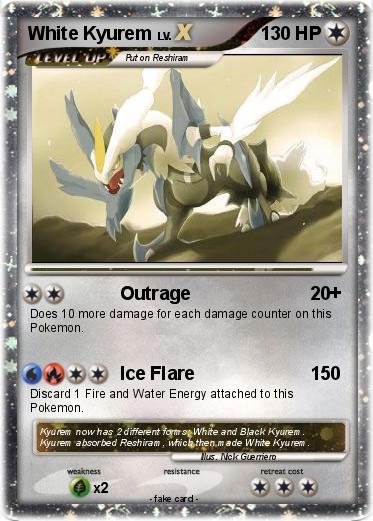Pokemon White Kyurem