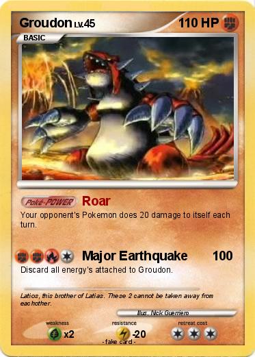 Pokemon Groudon