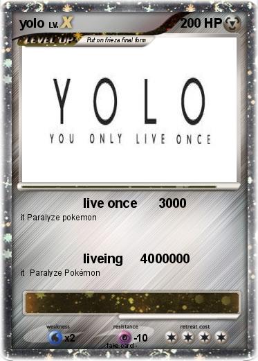 Pokemon yolo