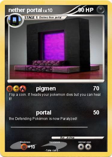 Pokemon nether portal