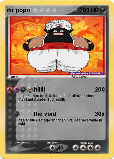 Pokemon mr popo