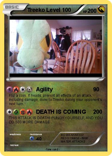 Pokemon Treeko Level 100
