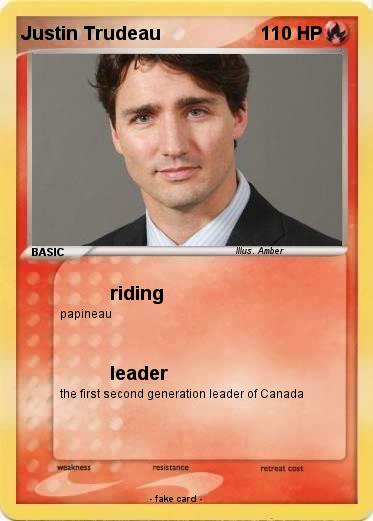 Pokemon Justin Trudeau