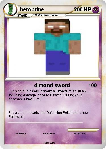 Pokemon herobrine