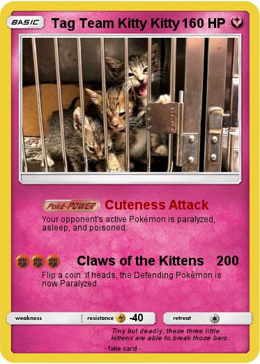 Pokemon Tag Team Kitty Kitty