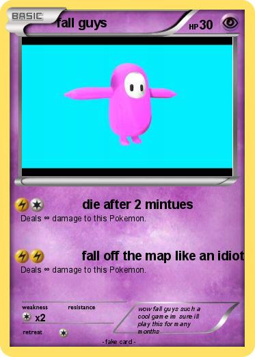 Pokemon fall guys