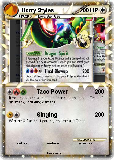 Pokemon Harry Styles