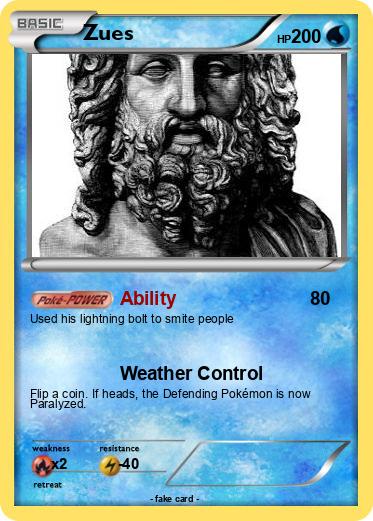 Pokemon Zues