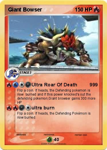 Pokemon Giant Bowser