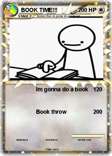 Pokemon BOOK TIME!!!