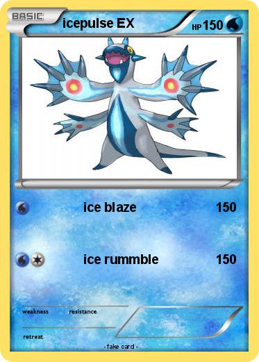 Pokemon icepulse EX