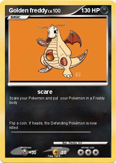 Pokemon Golden freddy