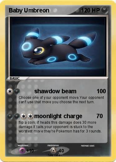 Pokemon Baby Umbreon