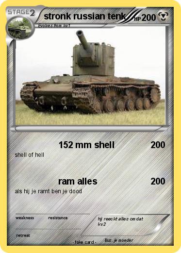 Pokemon stronk russian tenk