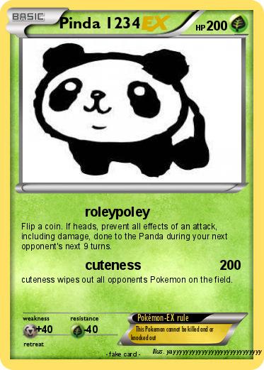 Pokemon Pinda 1234