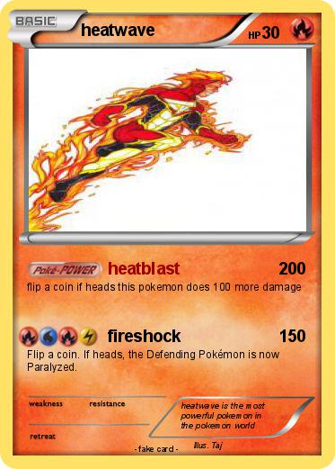 Pokemon heatwave
