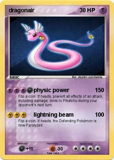 Pokemon dragonair