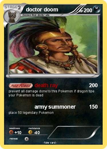 Pokemon doctor doom