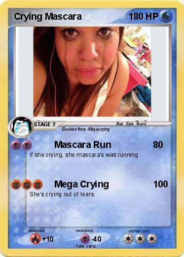 Pokemon Crying Mascara