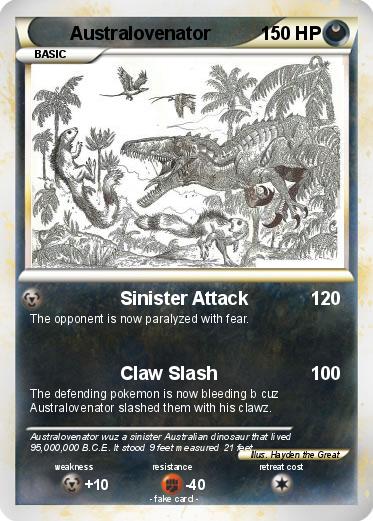 Pokemon Australovenator
