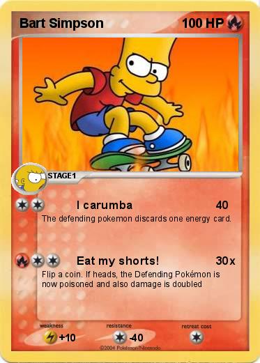 Pokemon Bart Simpson