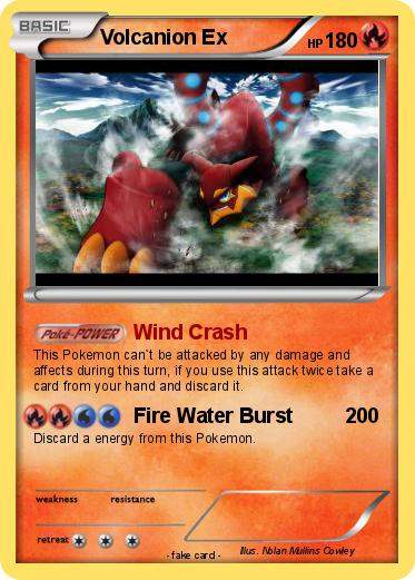 Pokemon Volcanion Ex