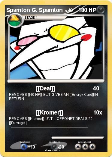 Pokemon Spamton G. Spamton